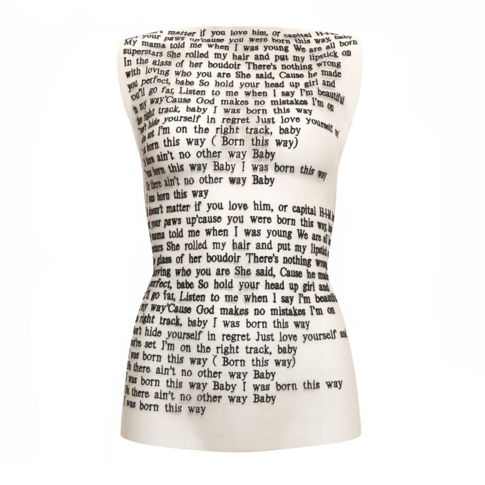 DATT OFFICIAL FULL TATTOO TOP Born This Way Lyrics